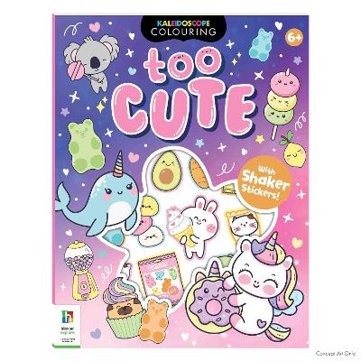 Kaleidoscope Colouring Scented Stickers Totally Cute