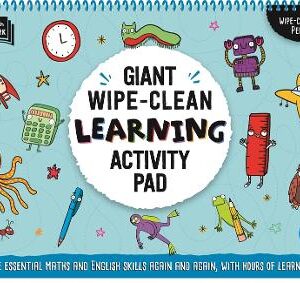 5+ Giant Wipe-Clean Learning Activity Pad