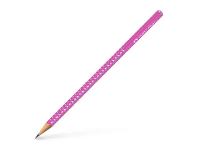 PENCIL SPARKLE ELECTRIC FUCHSIA FABER