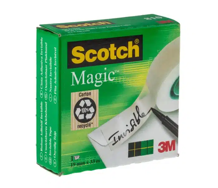 TAPE INVISIBLE 19MMX3MMTRS