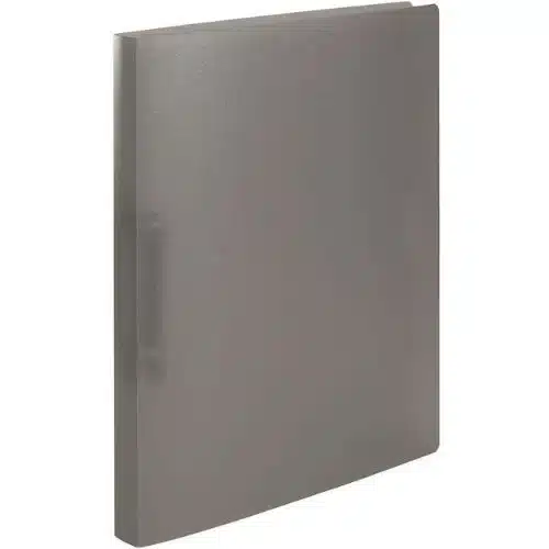 RING FILE BLACK A4 SOFT