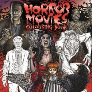 Horror Movies Colouring Book