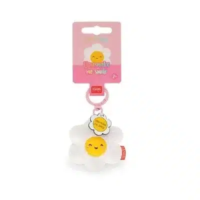 SUPER SOFT KEY RING DAISY