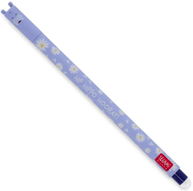 ERASABLE PEN - HIPPO - BLUE DISP 30 PCS
