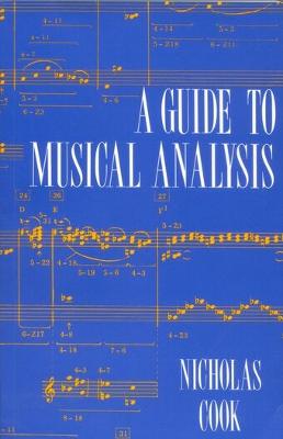A GUIDE TO MUSICAL ANALYSIS